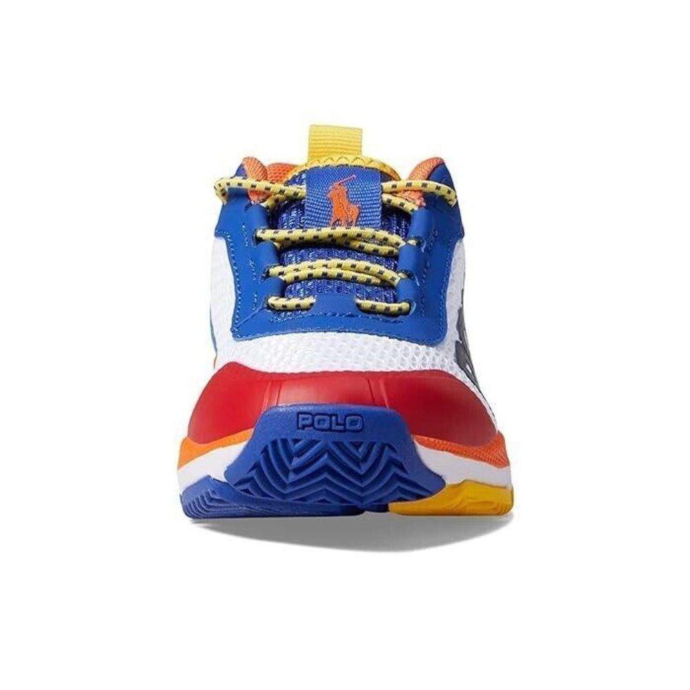 Polo Ralph Lauren RF103784 Men's Sz 7 Women's 8.5 Multicolor Tech Racer Sneakers - Picture 4 of 9